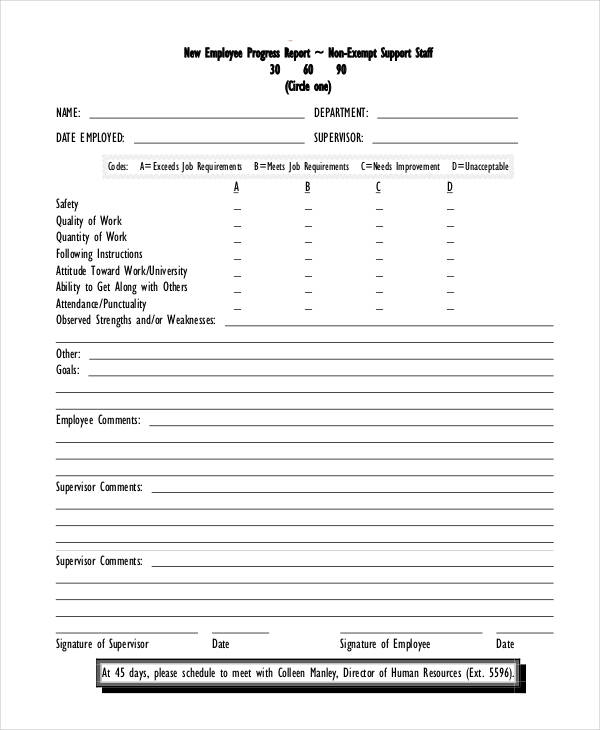 Job Progress Report Template Best Template Ideas