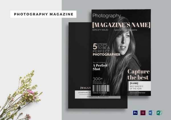photography magazine template