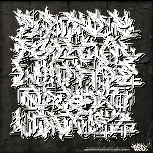 alphabet easy graffiti letters