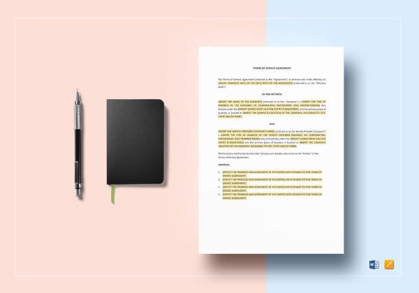 Service Agreement Template 28  Free Word PDF Documents Download