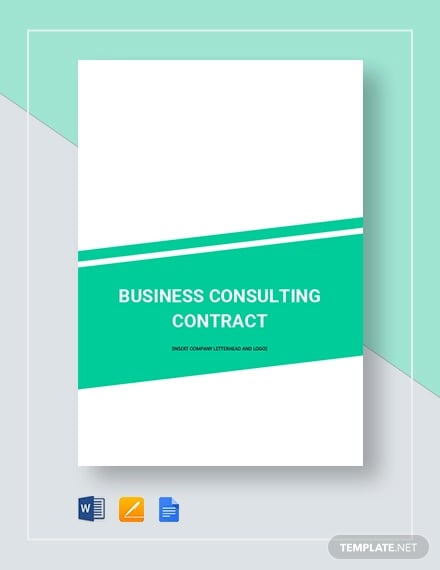 business consulting contract