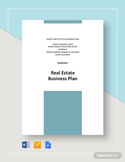 real estate business plan free download