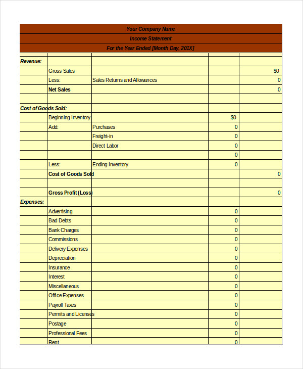 Excel Income Statement And Balance Sheet Template from images.template.net