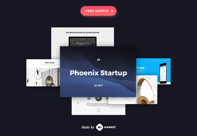 phoenix startup ui kit free download