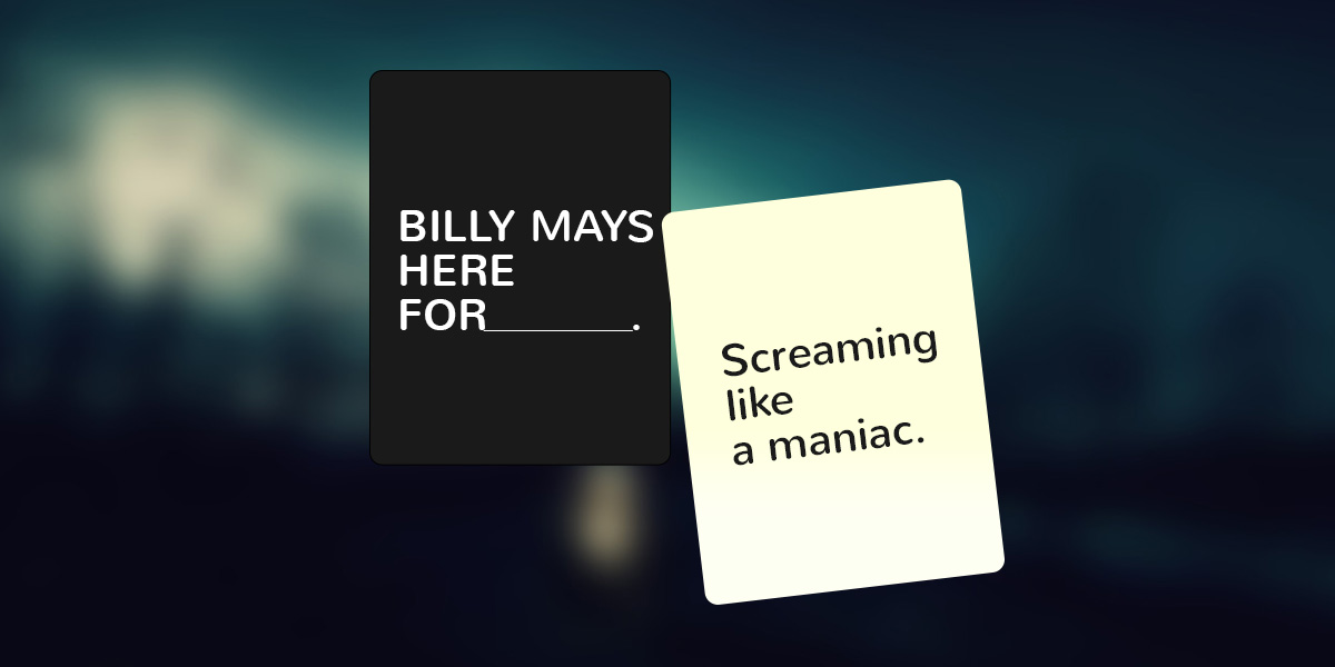 offensive cards against humanity example 