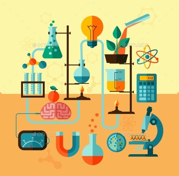 biochemistry research laboratory poster template