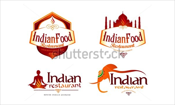 indian food restaurant logo