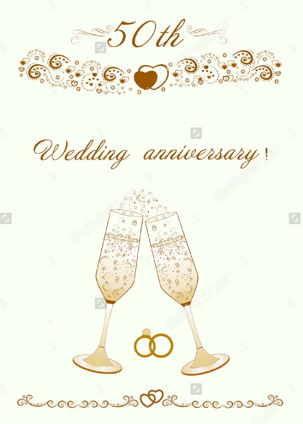50th-wedding-anniversary-invitation-template