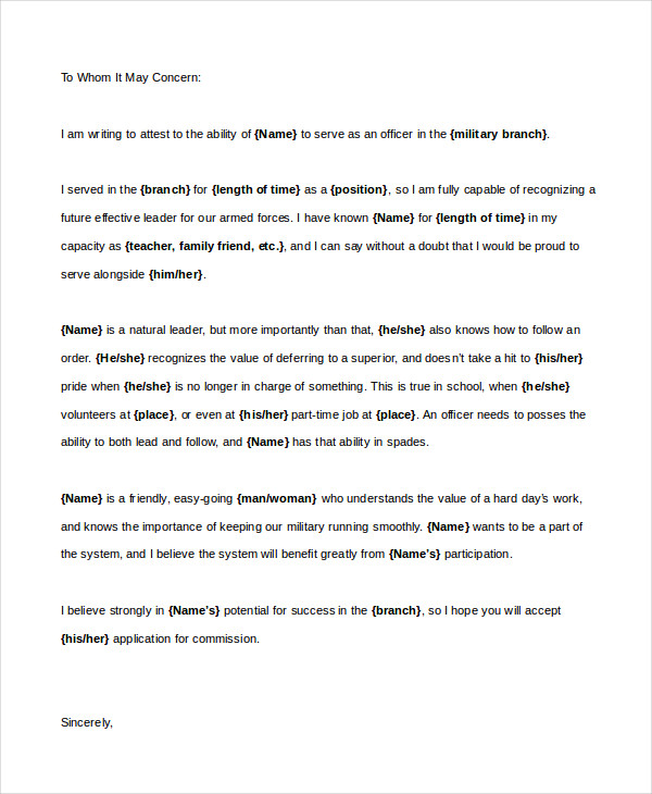 Character Reference Letter 6 Free Word Pdf Documents Download Free Premium Templates