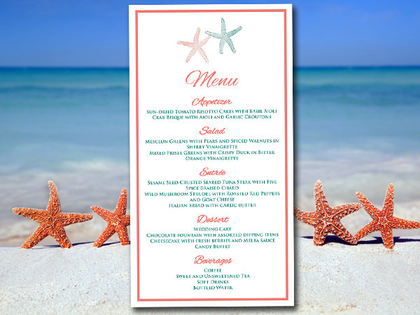 Printable Menu - 21+ Free Templates in PSD, EPS, AI, InDesign, Word ...