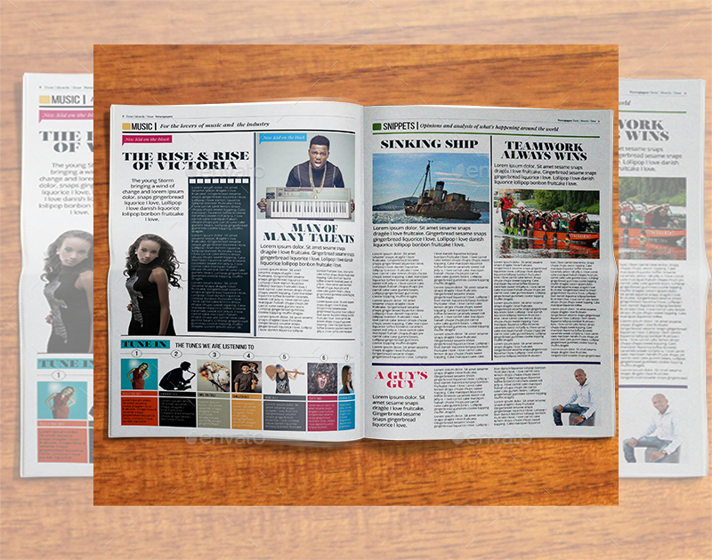 20+ Modern Newspaper Layouts | Free & Premium Templates