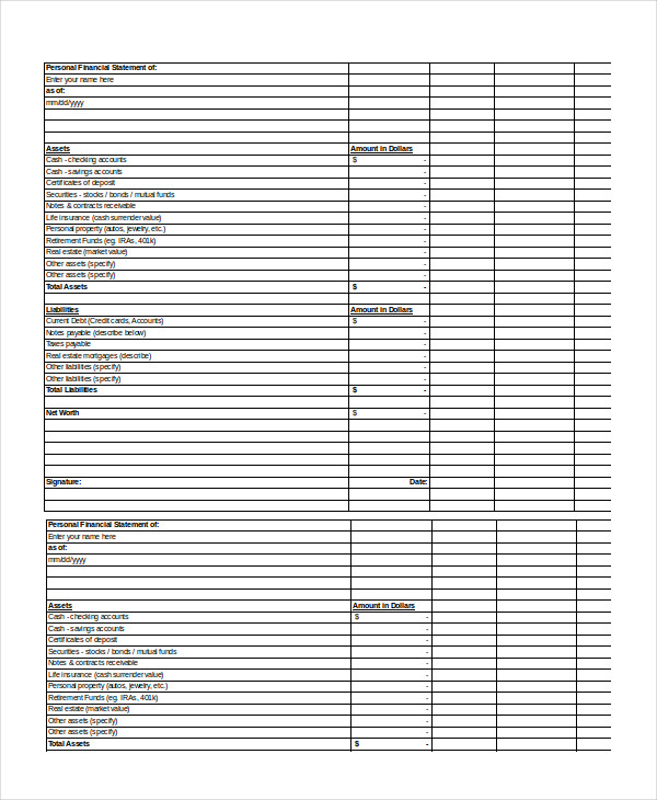 personal finance excel template free