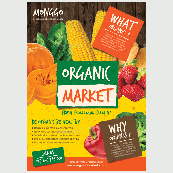 grocery market flyer
