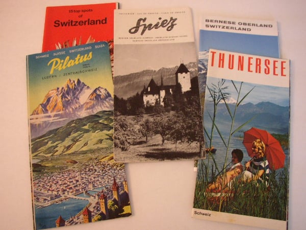 Switzerland Travel Brochure Template