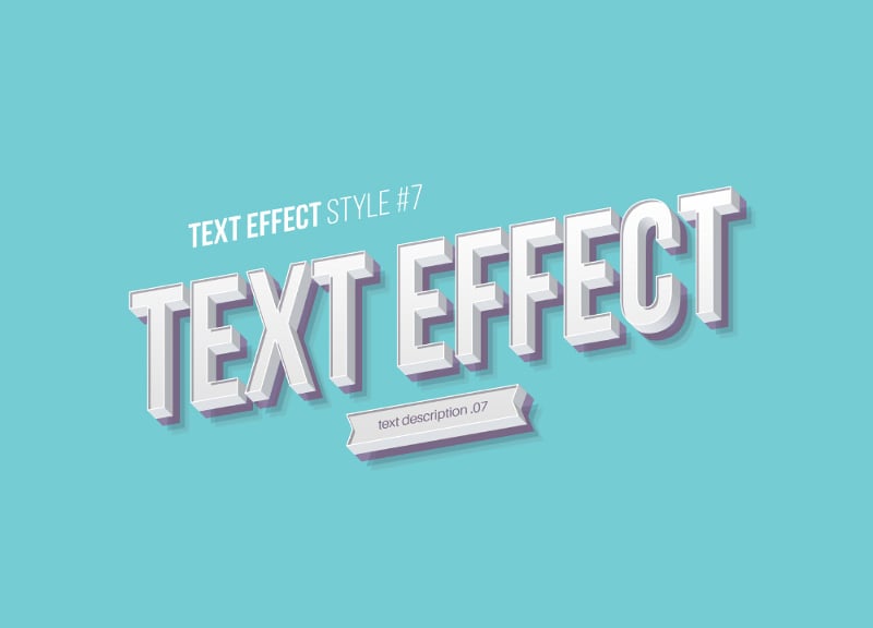 presentation 3d text effect free