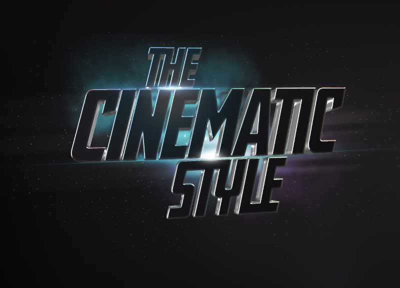 free cinematic 3d text effect