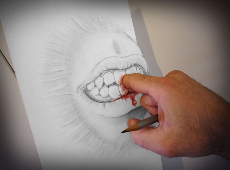 monster-creature-pencil-art