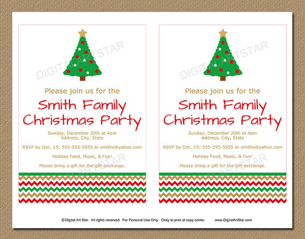 20+ Christmas Party Templates - PSD, EPS, Vector Format Download | Free