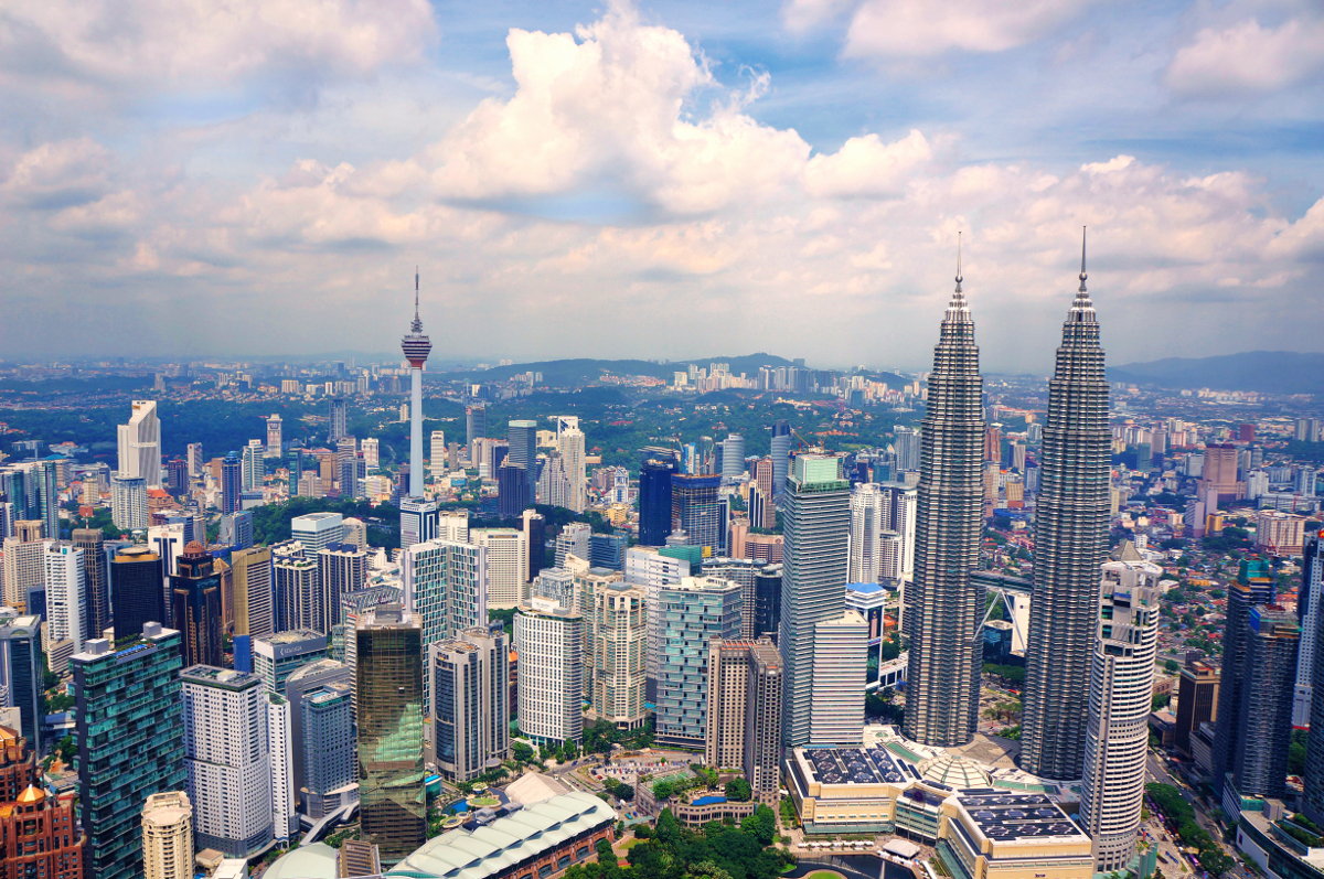 landscape photography of kuala lumpur