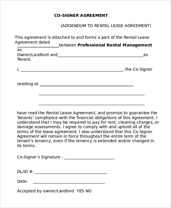 Free Rental Agreement Template - 24+ Free Word, PDF Documents Download