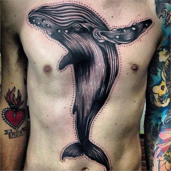 sea animal tattoo design
