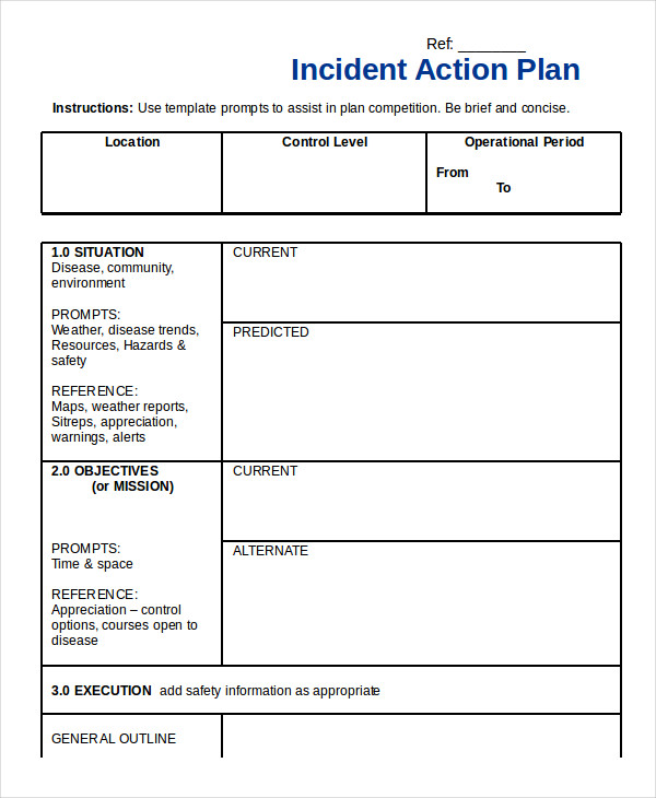 Action Plan Template -37+ Free PDF, Word Format