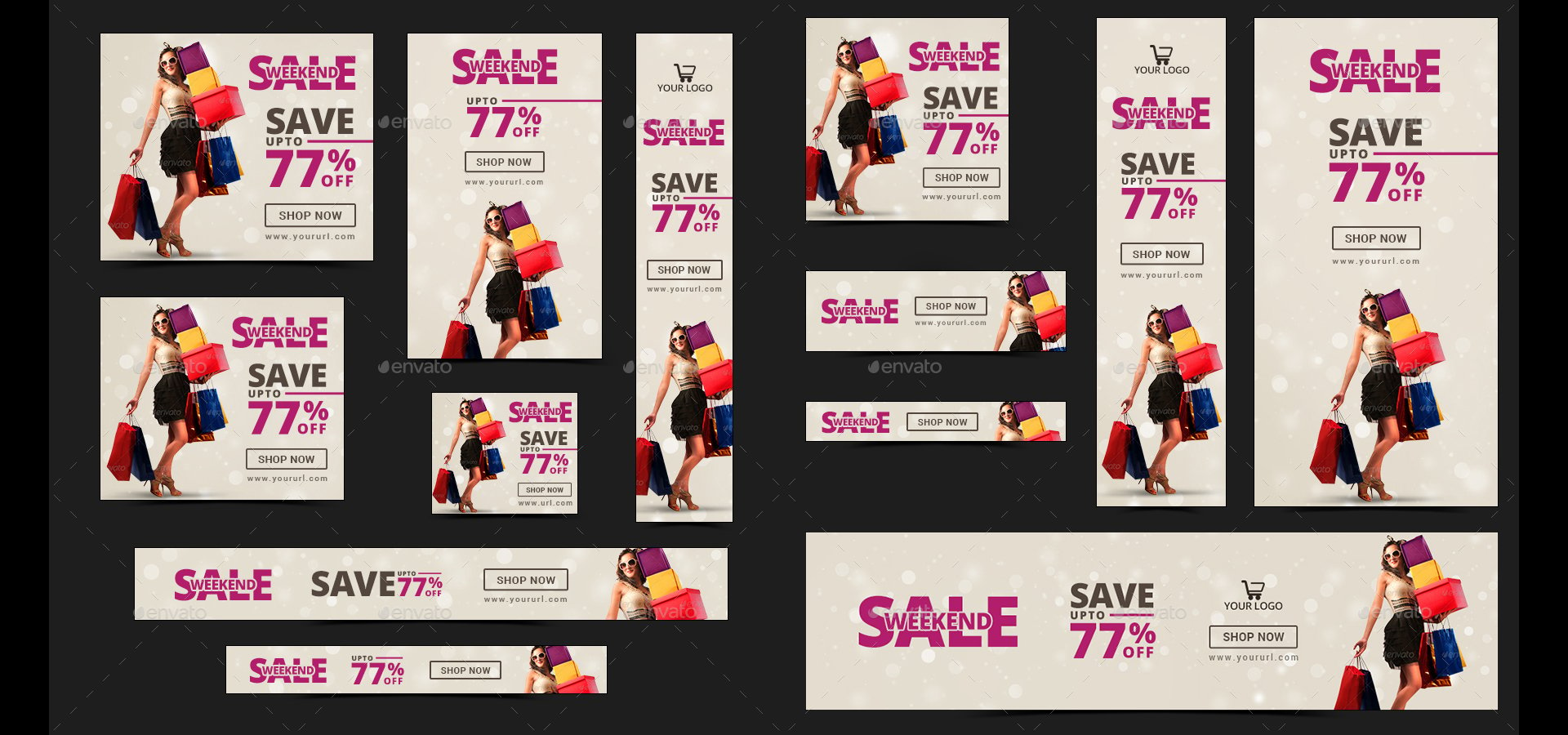 Page 20 - Free printable and customizable sale banner templates