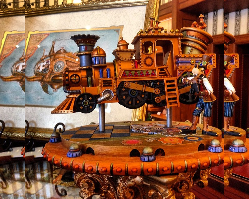 cartoon steampunk artwork