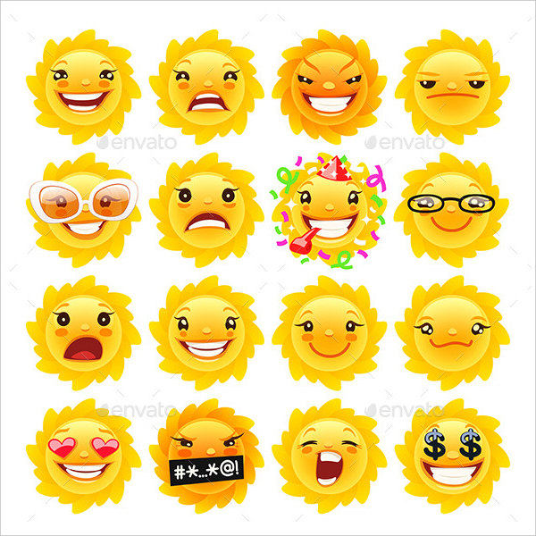 sun emojis