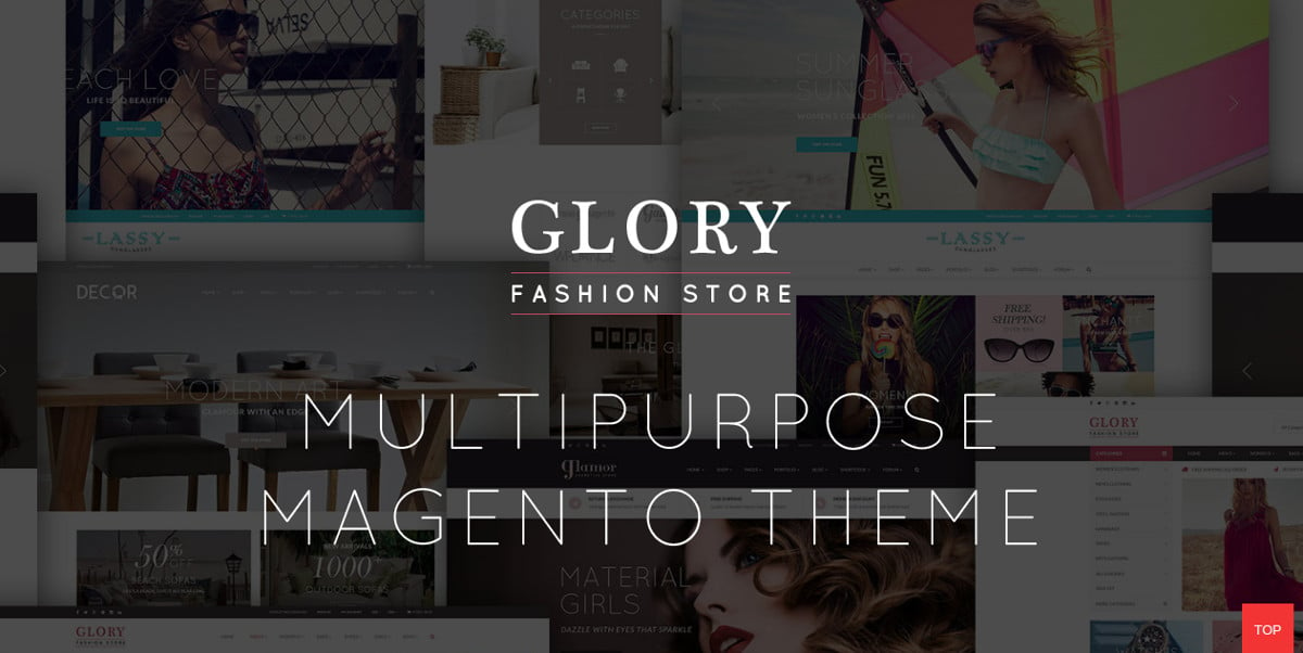 magento theme multistyles boutique website