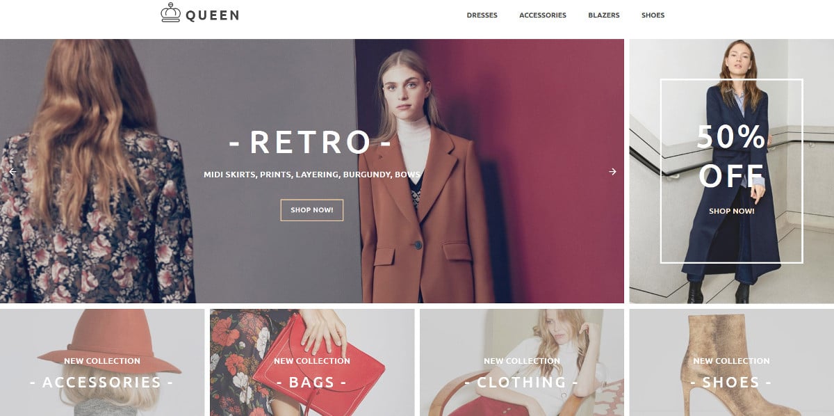 fashion womens clothes prestashop website theme