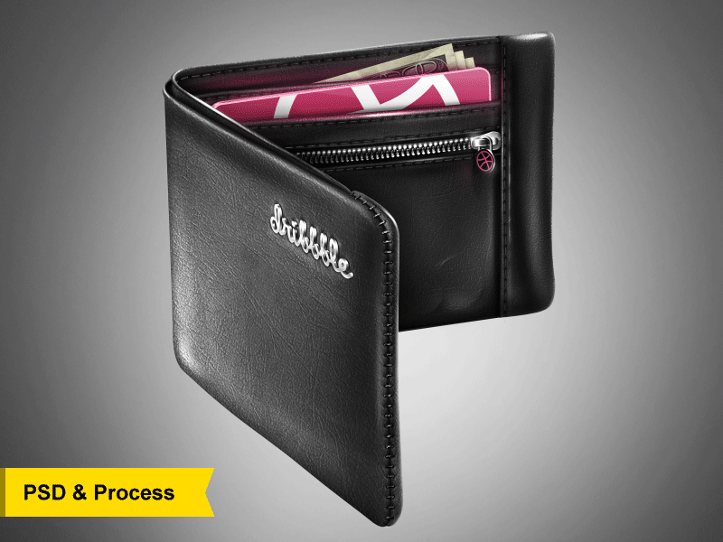 wallet psd by anton badashov