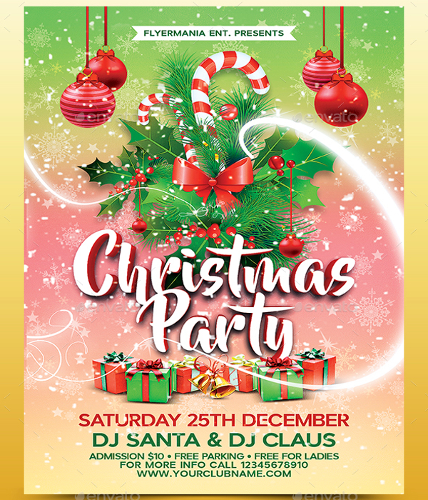 Christmas Flyer Template Free Word For Your Needs