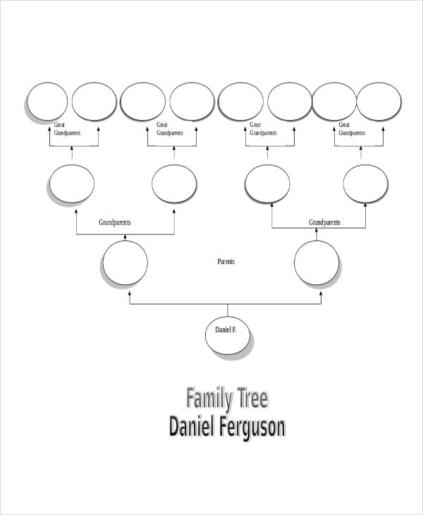 simple family tree template