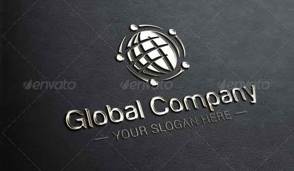 global company logo template