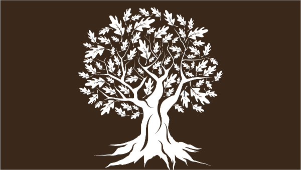 tree silhouette vector