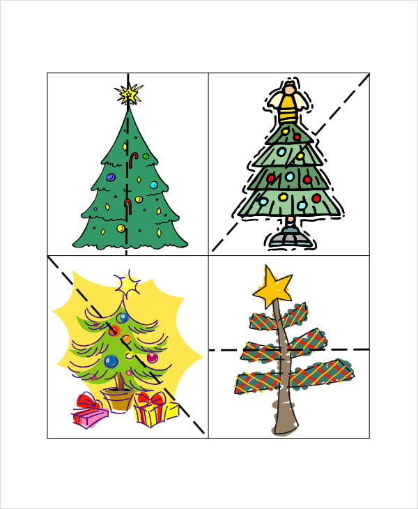 christmas tree cut out template2
