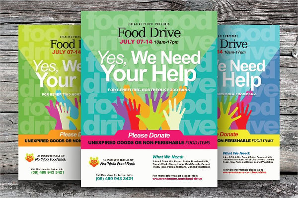 food-drive-flyer-template