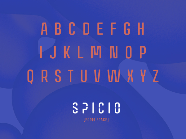 custom typography letter stencil