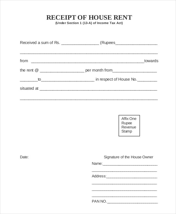 invoice form submission PDF  26  Receipt Download Free Documents Word,  Rent