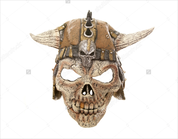 scary skull halloween mask