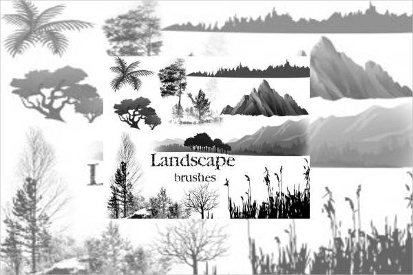 landscape photoshop brushes