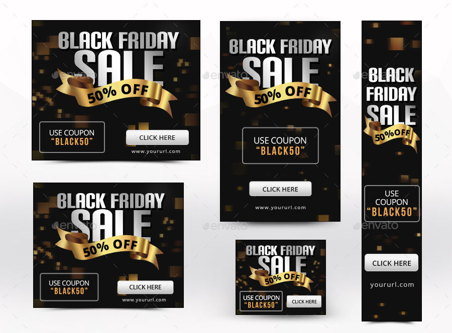 black friday banners