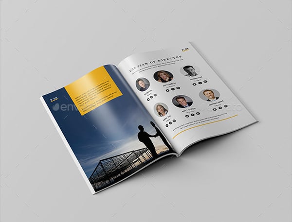 multipurpose corporate brochure
