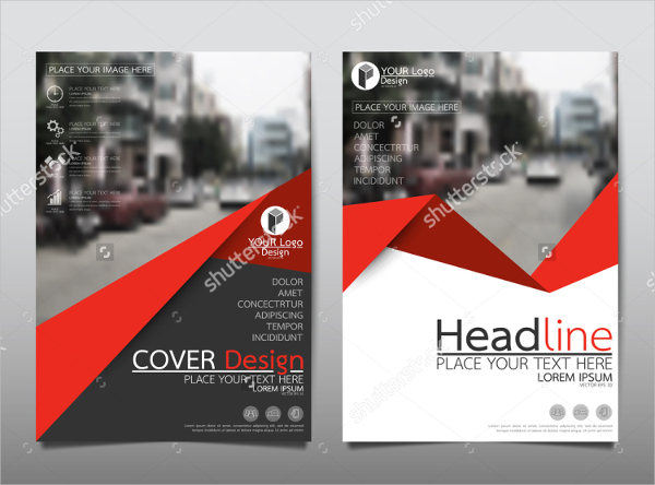 red triangle business brochure