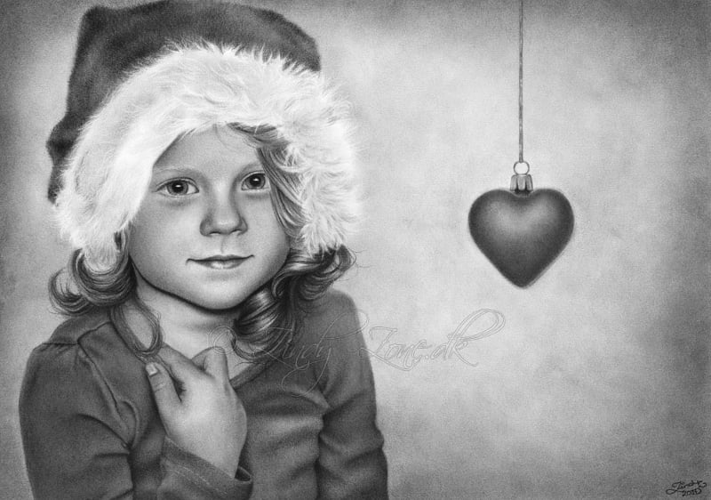 21+ Christmas Pencil Drawings