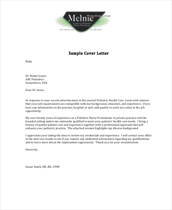 Nursing Cover Letter Example 11 Free Word Pdf Documents Download Free Premium Templates