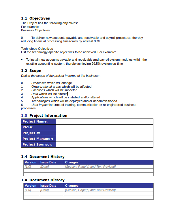 Statement of Work Template 28+ Free PDF, Word, Excel Documents Download