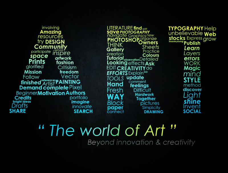 typographic art design