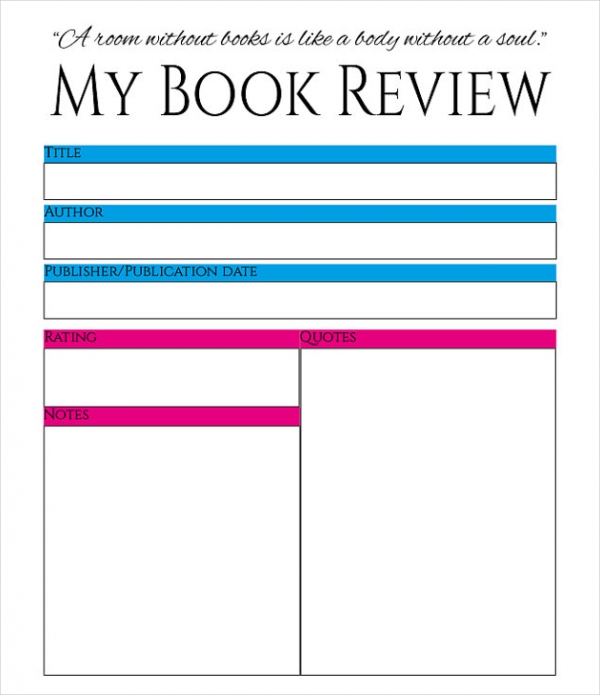 Book Review - Free PDF, Word Documents Download